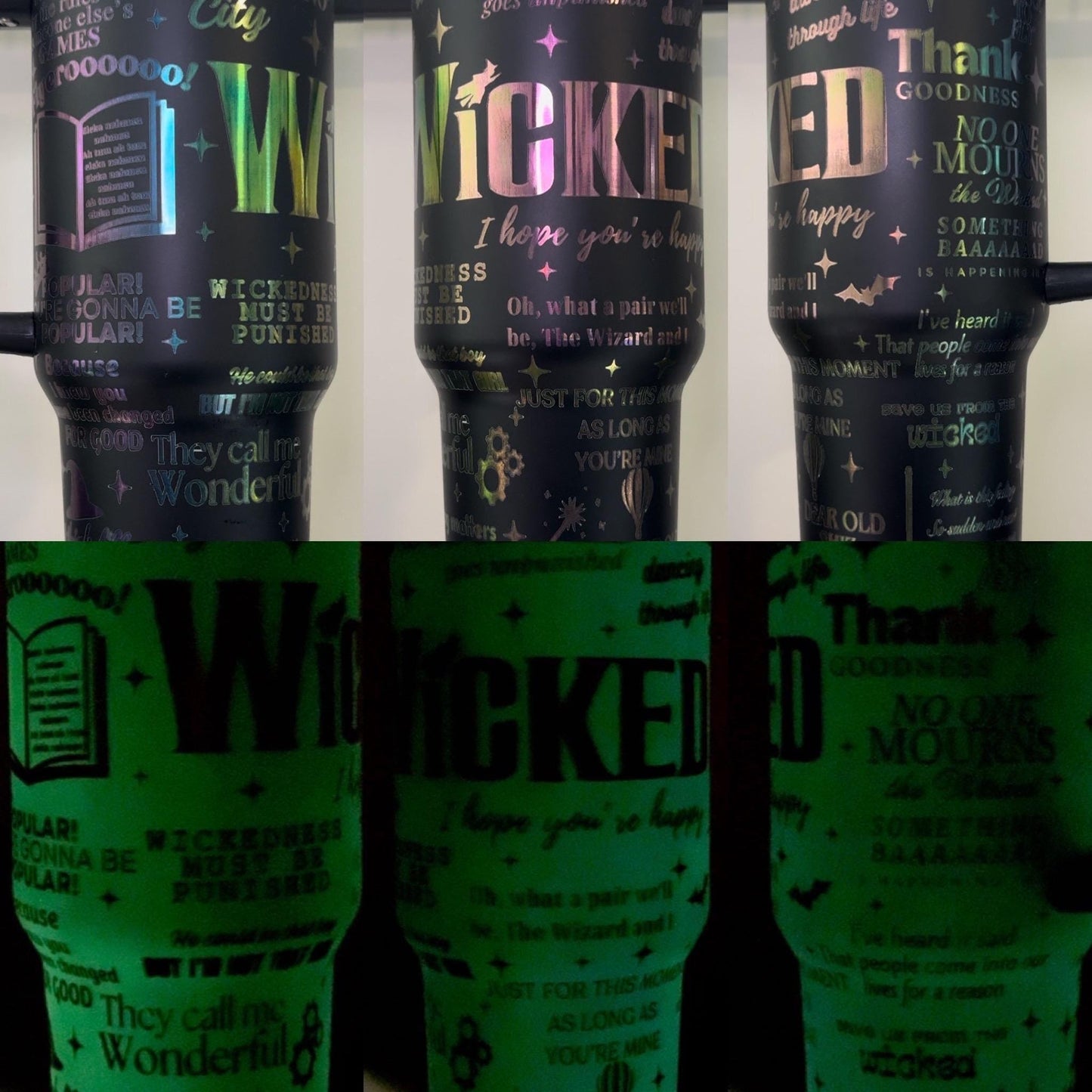 Wicked Laser Engraved Tumbler