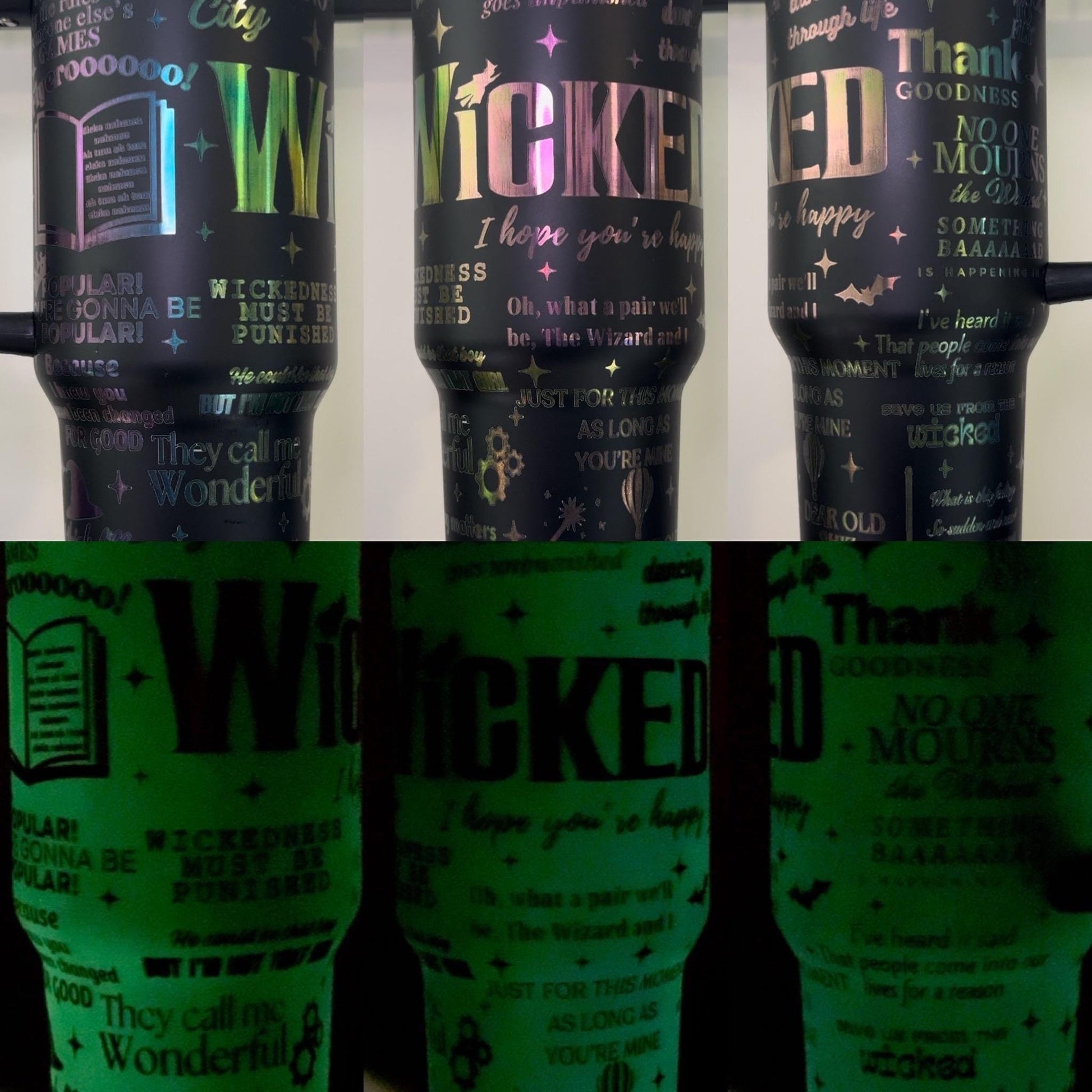 Wicked Laser Engraved Tumbler